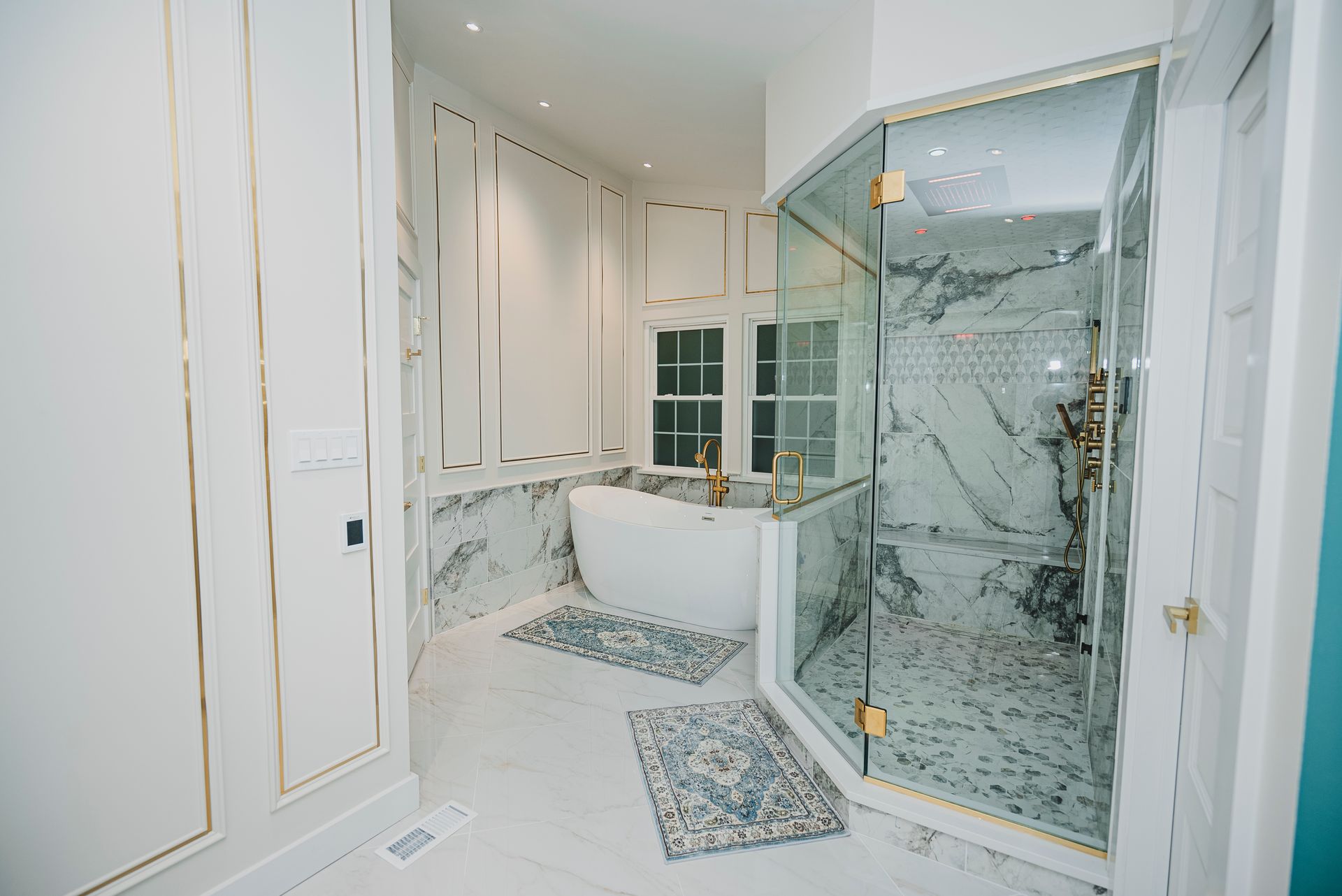 A1 Renovations professional bathroom remodeling project in Maryland.