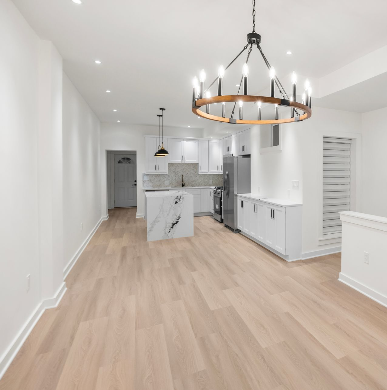 High-quality craftsmanship on a comprehensive residential renovation.