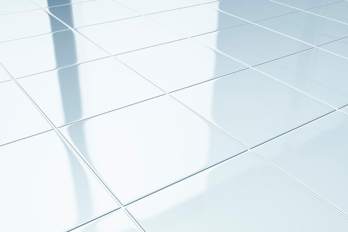 Professionally installed tile flooring in a Baltimore Home, showcasing a clean and finished look.