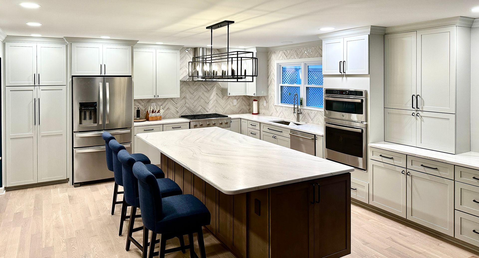 Comprehensive kitchen renovation showcasing expert craftsmanship and functional cabinetry upgrades.