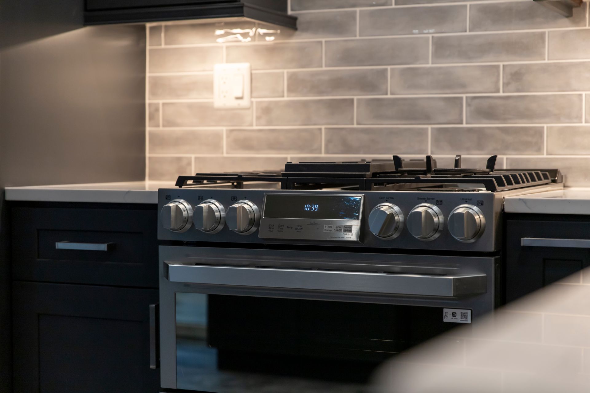 Precision-fit kitchen cabinets designed for maximum utility and style.