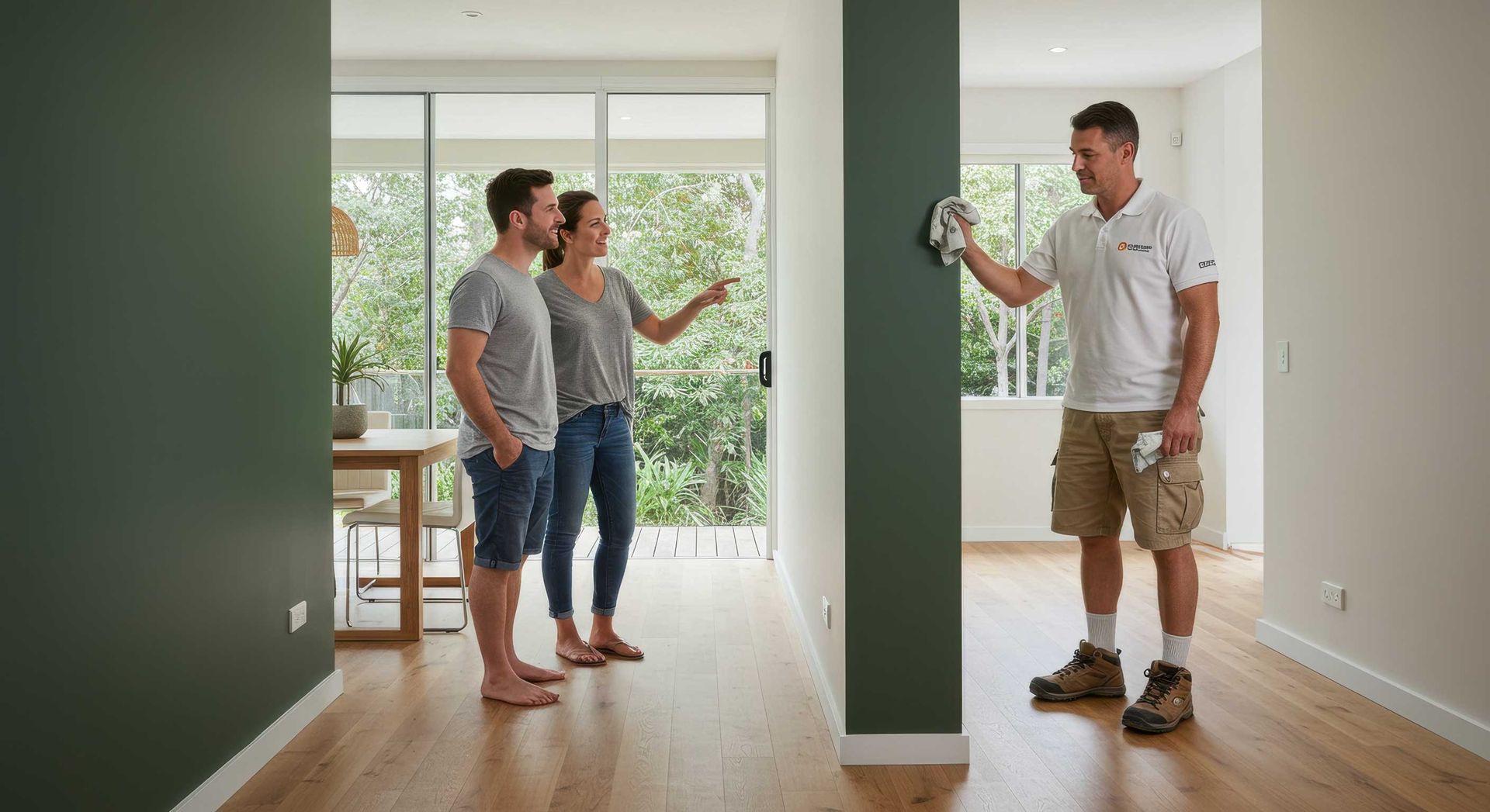 Applying Low-Odour Interior Paint in Mackay