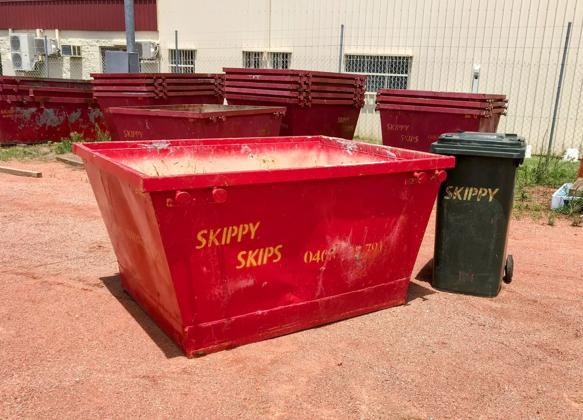 2 cubic meter bin