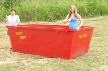 Girl Inside the Skip Bin — – Skippy Skips