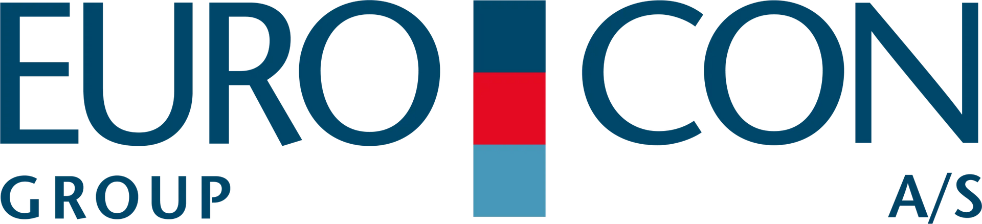 Eurocon Group logo i brandfarver