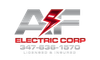 AF Electric Corp logo with red lightning bolt, company name, phone number, and “Licensed & Insured” text