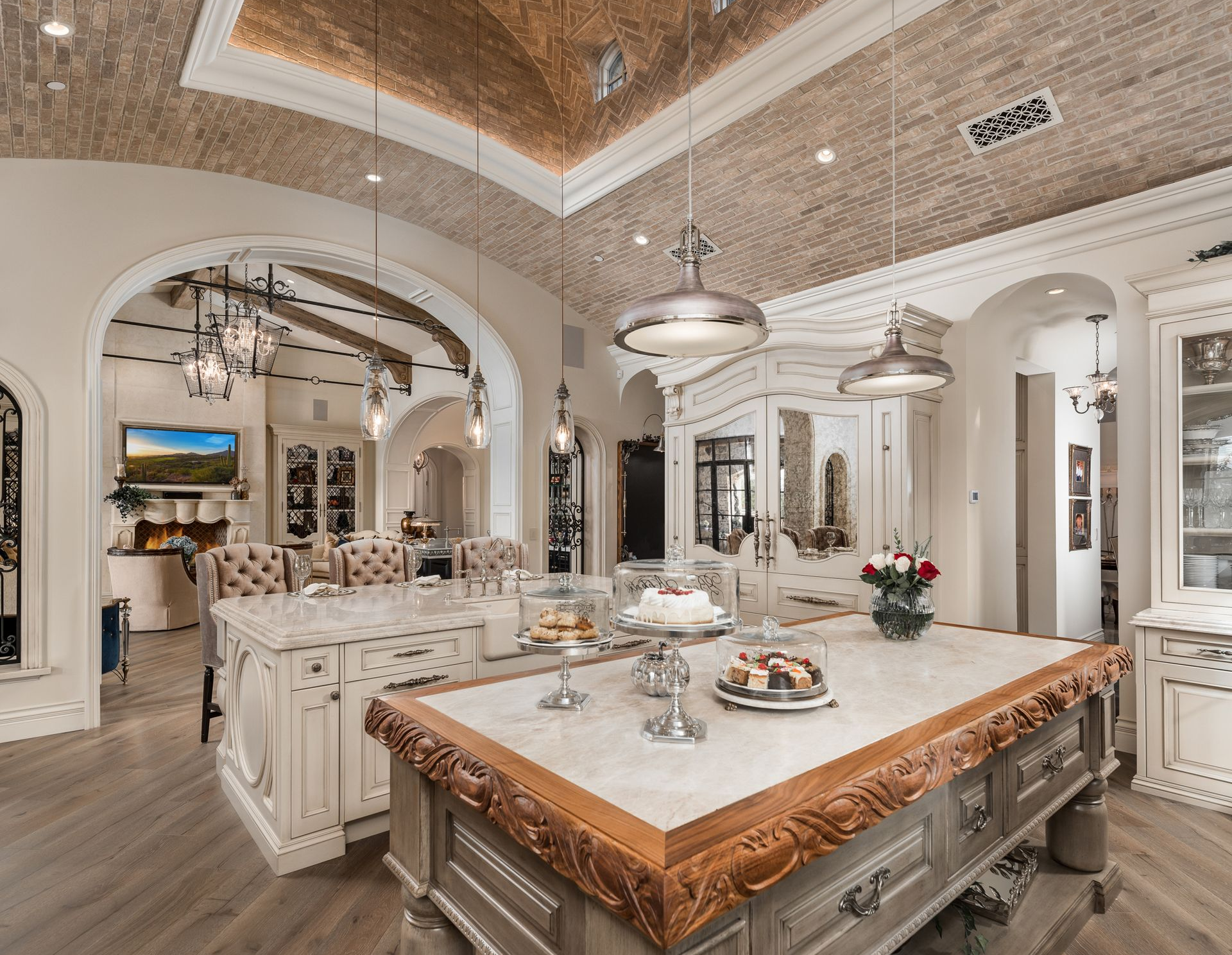 Elegant luxury interior highlighting custom design details and premium finishes