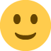 Smiling face icon