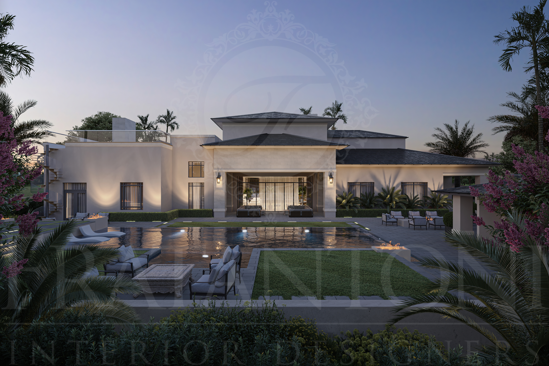 Custom Contemporary Exterior by Fratantoni