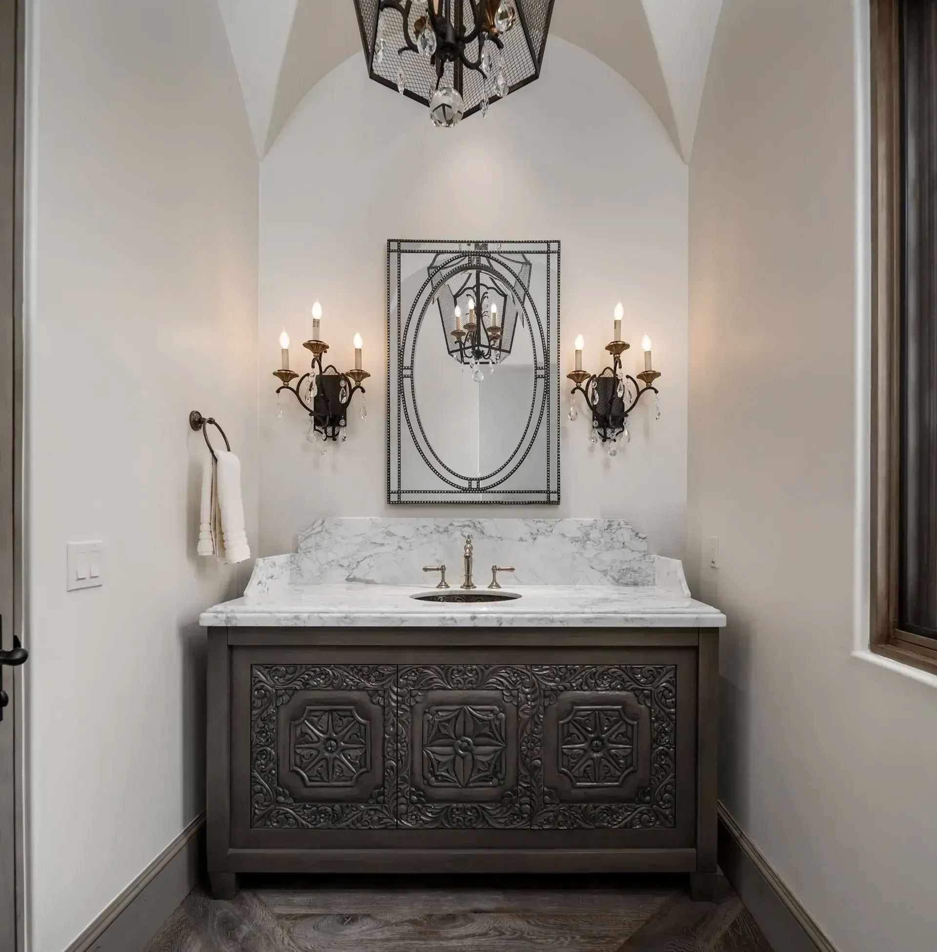Powder Room Ideas Rustic Design Style