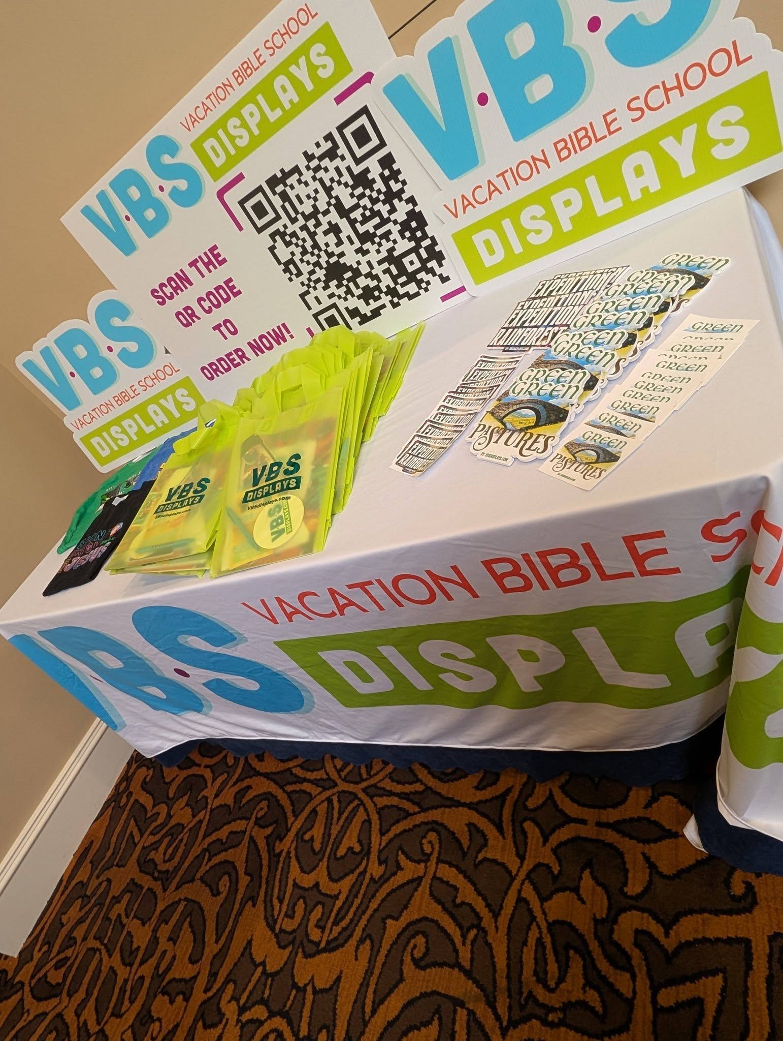 Table display: 