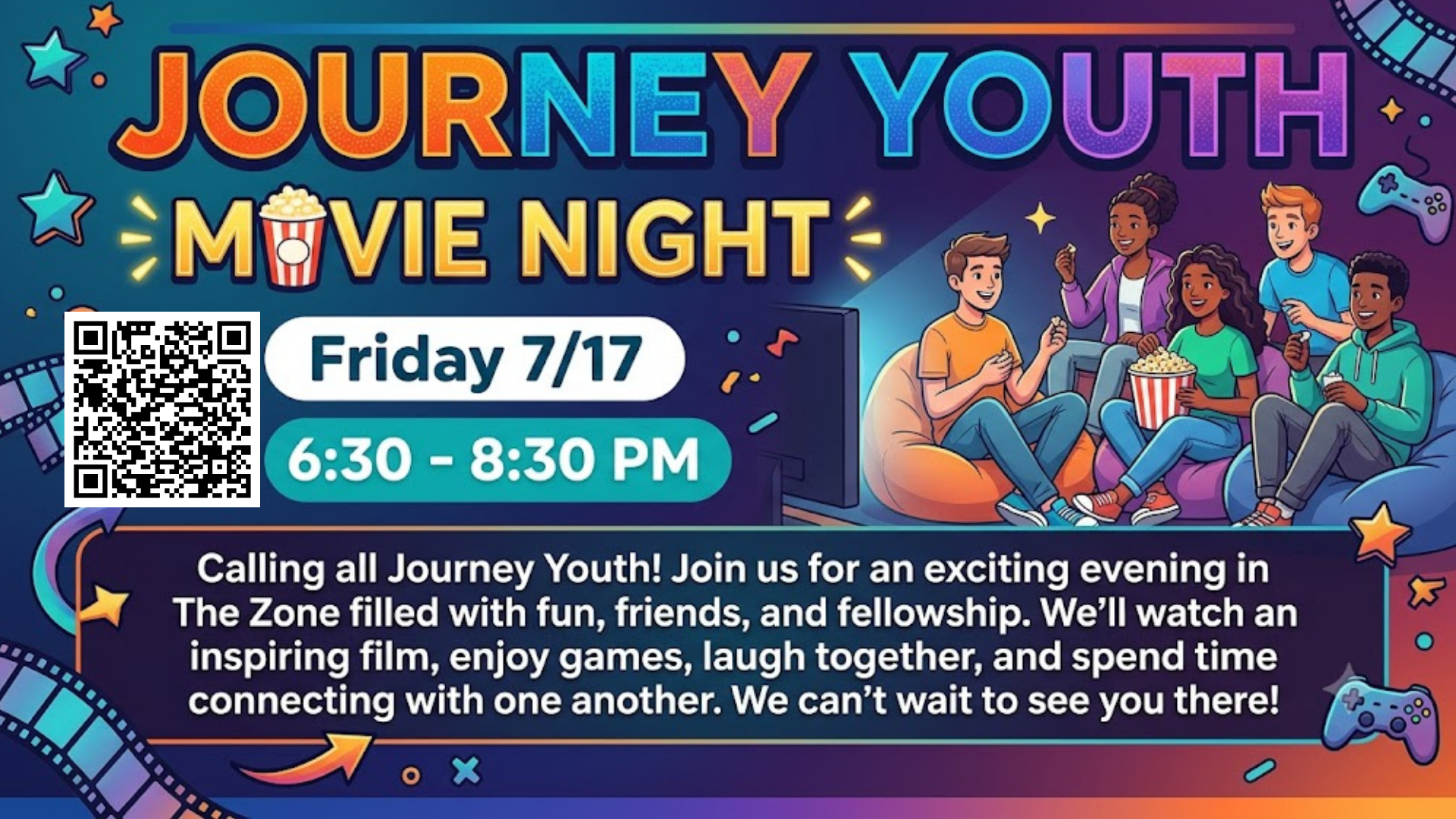 Journey Youth Movie Night