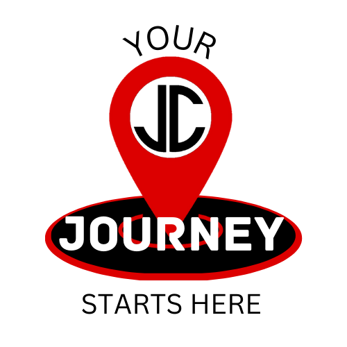 A logo for a company called your journey starts here.