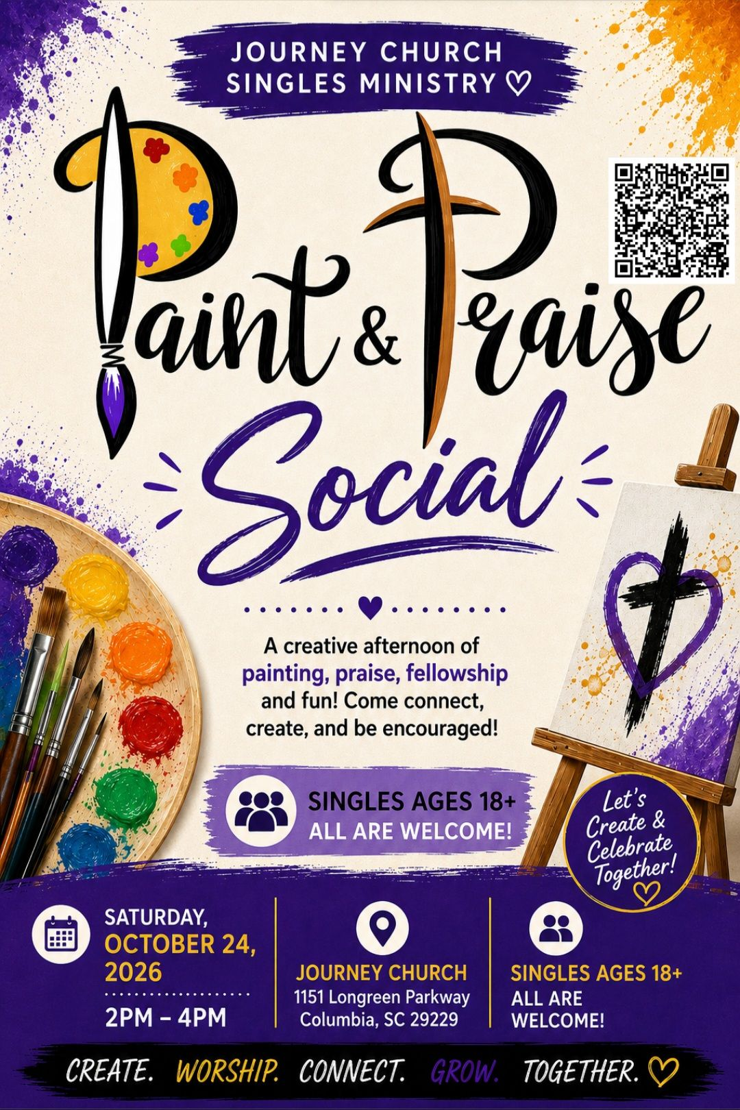 Paint & Praise October 24, 2026