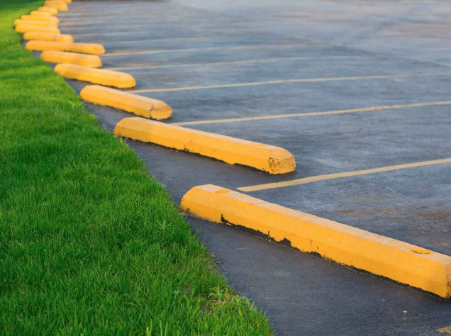 commercial parking lot