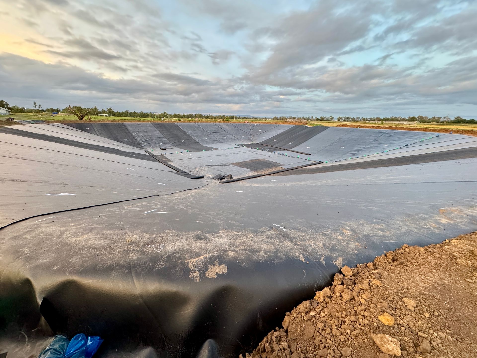 Industrial Lining for Dams | CJ Hope Lining