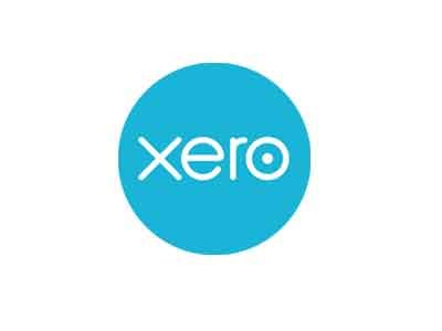 Xero logo: white