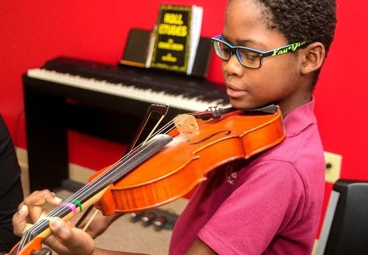 Violin lessons at Scranton Music Academy.