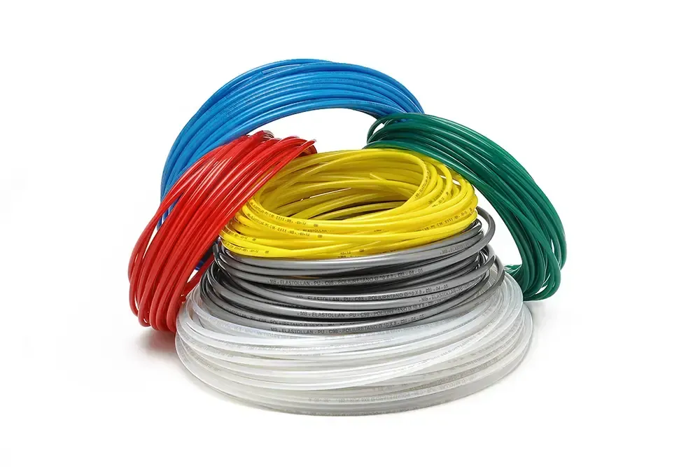 Elastolan, Tubi flessibili colorati in PVC per uso industriale