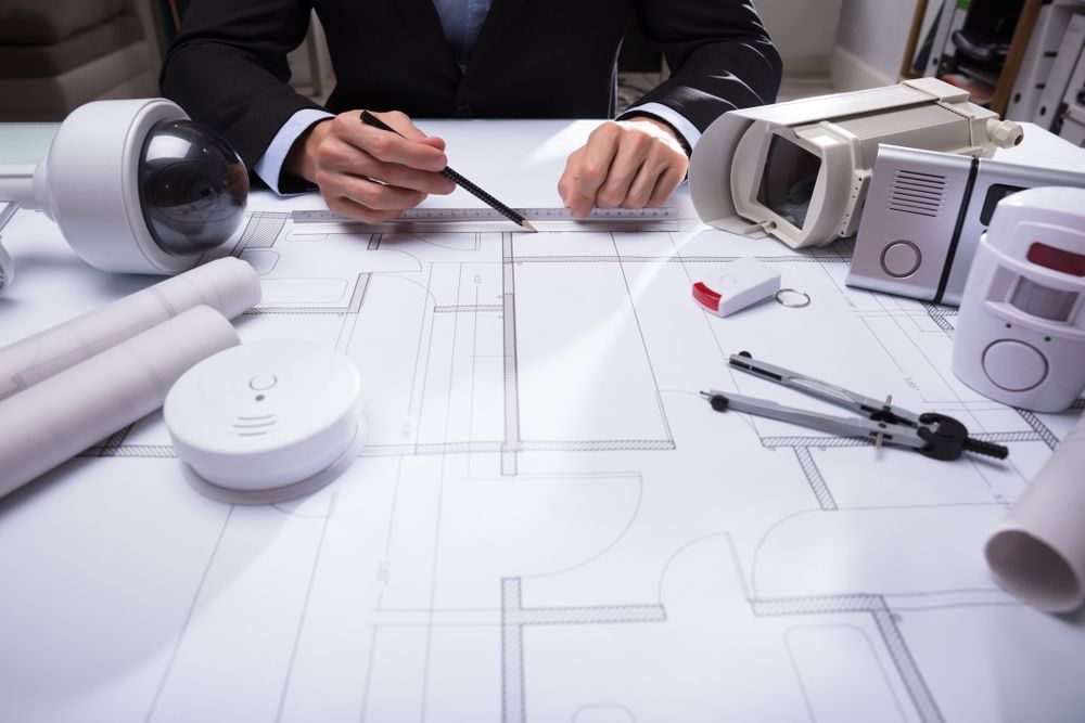 Planning Security with Cameras, Sensors, and A Blueprint - Security Systems in Toowoomba, QLD