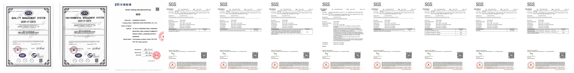 TPE certificates