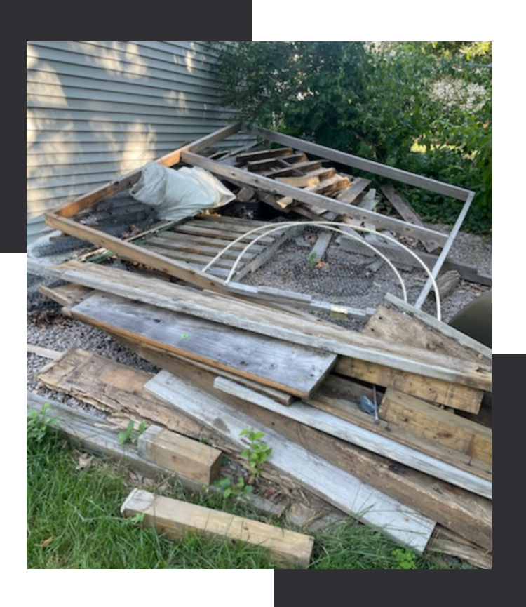 old fence removal