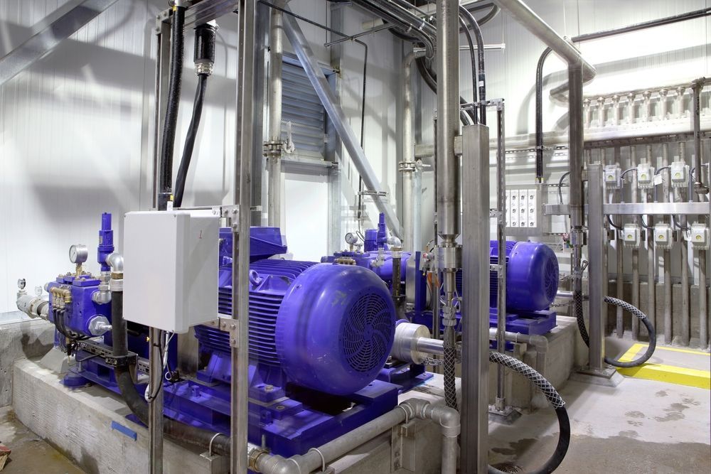 Industrial Facility With Pumps, Pipes, and Metal Equipment  — Max Fox Electrical in Armidale, NSW