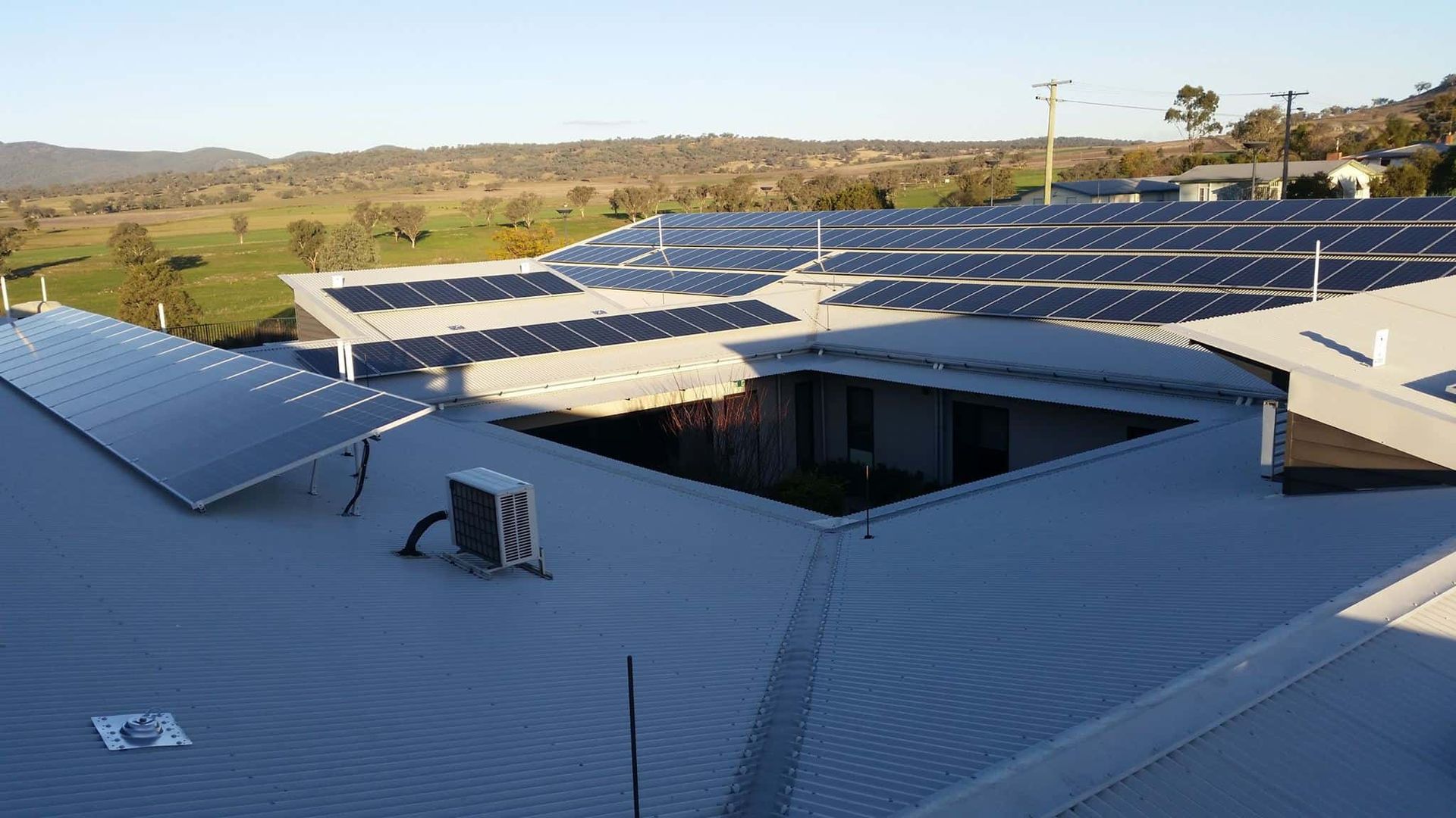 A Roof With A Lot Of Solar Panels On It — Max Fox Electrical in Gunnedah, NSW