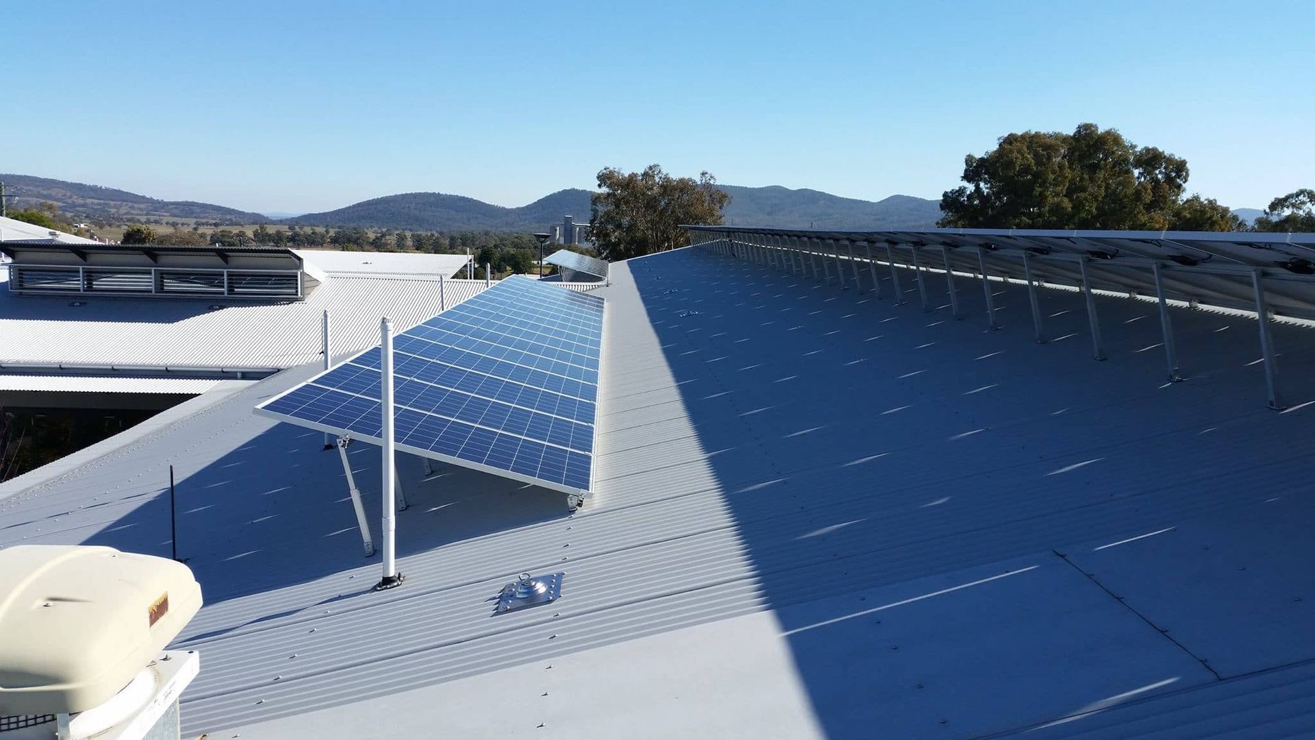 A Roof With A Lot Of Solar Panels On It — Max Fox Electrical in Quirindi, NSW