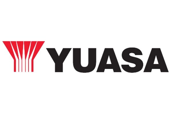 A red graphic icon of vertical lines resembling a stylized fan next to the black text 