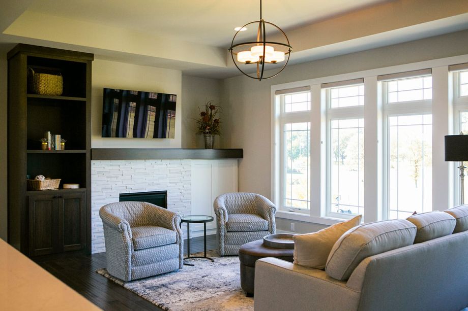 beautiful family room