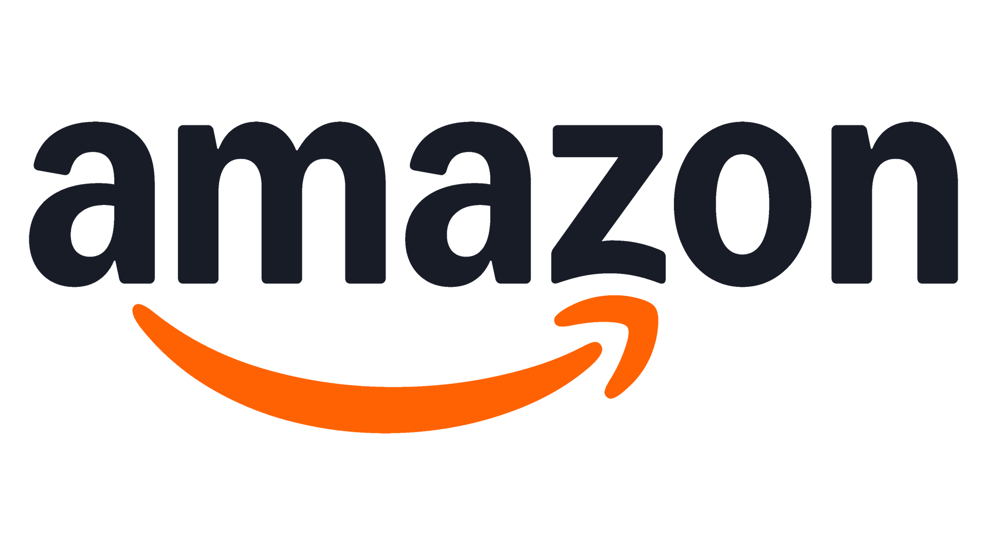 Amazon logo: Text