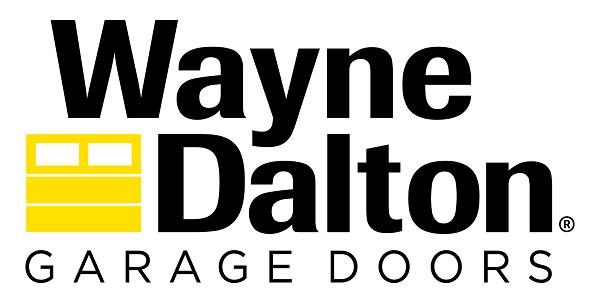 Wayne Dalton Garage Doors logo with a yellow garage door graphic.