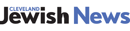 Logo of Cleveland Jewish News newspaper. Black 