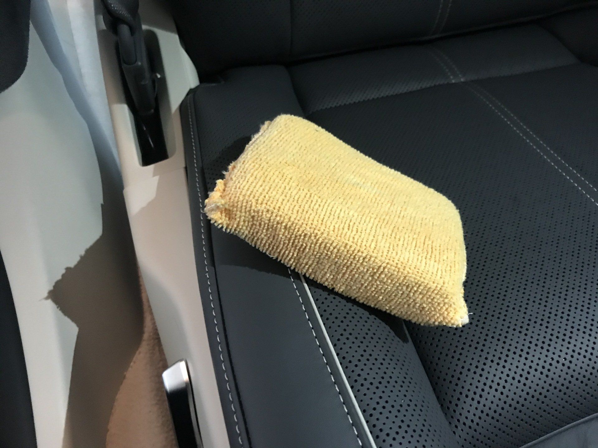 Leather Clean and Treatment
