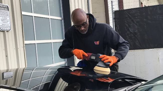 Detailing Polishing Car