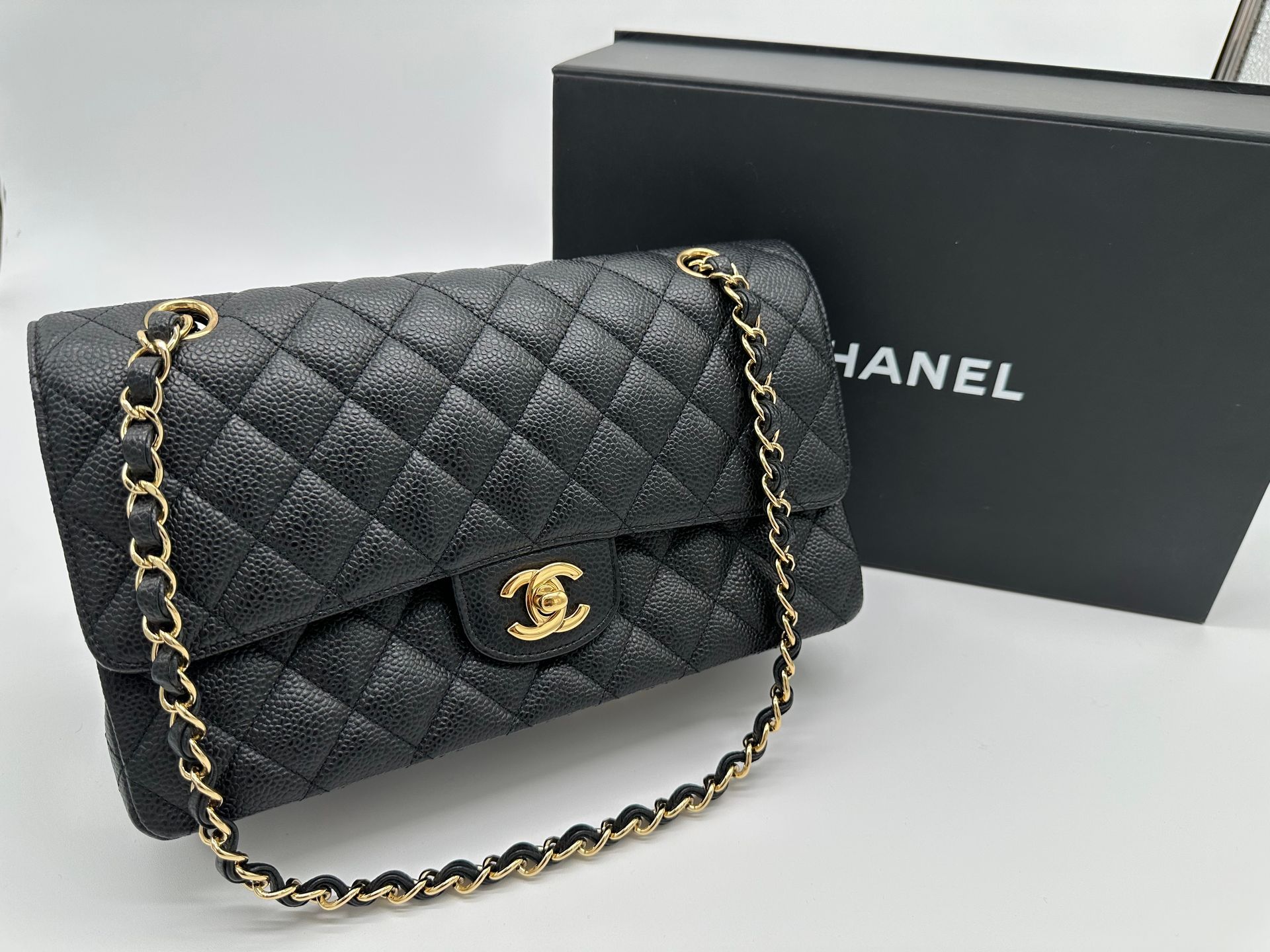 Chanel Caviar Medium Double Flap