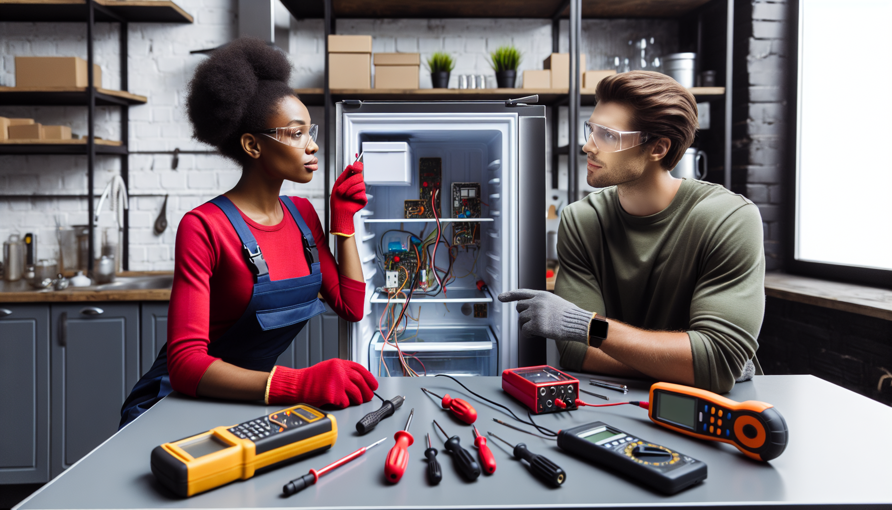 fridge repair training