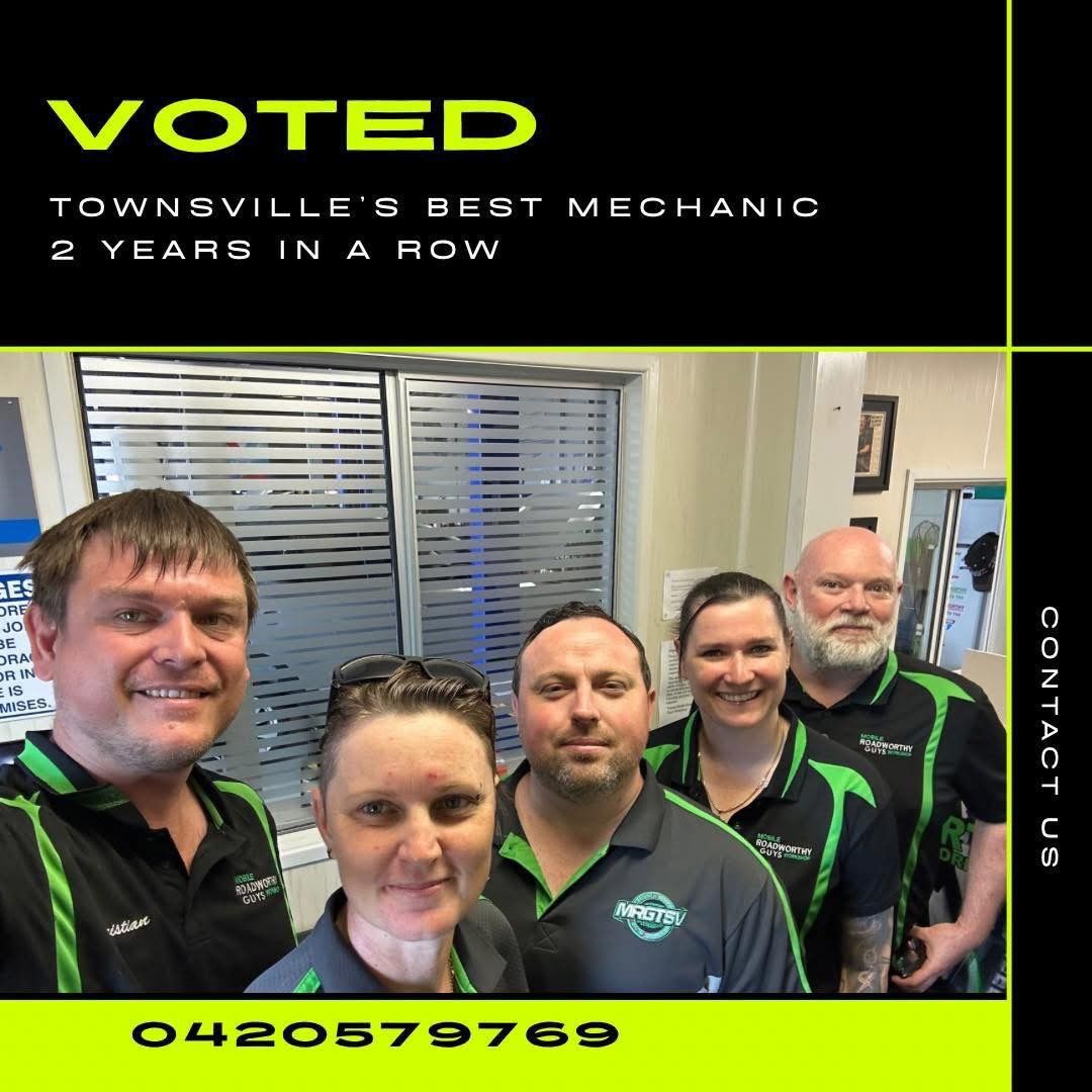 Our Mobile Mechanics — Mobile Roadworthy Guys Townsville in Aitkenvale, QLD Our Mobile Mechanics — Mobile Roadworthy Guys Townsville in Aitkenvale, QLD