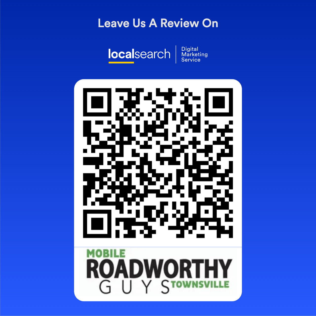 Localsearch Review QR Code Localsearch Review QR Code