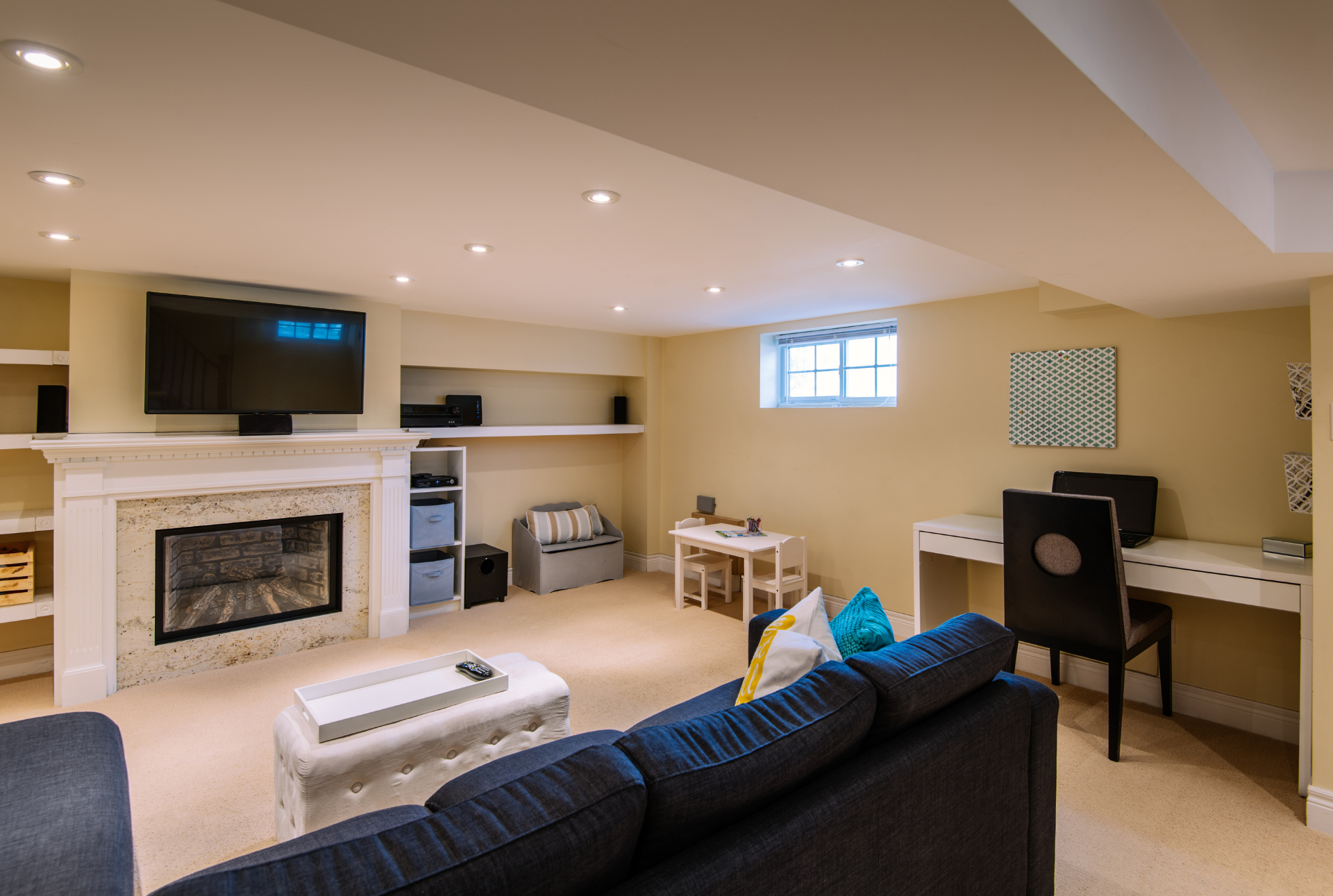 basement remodeling plan