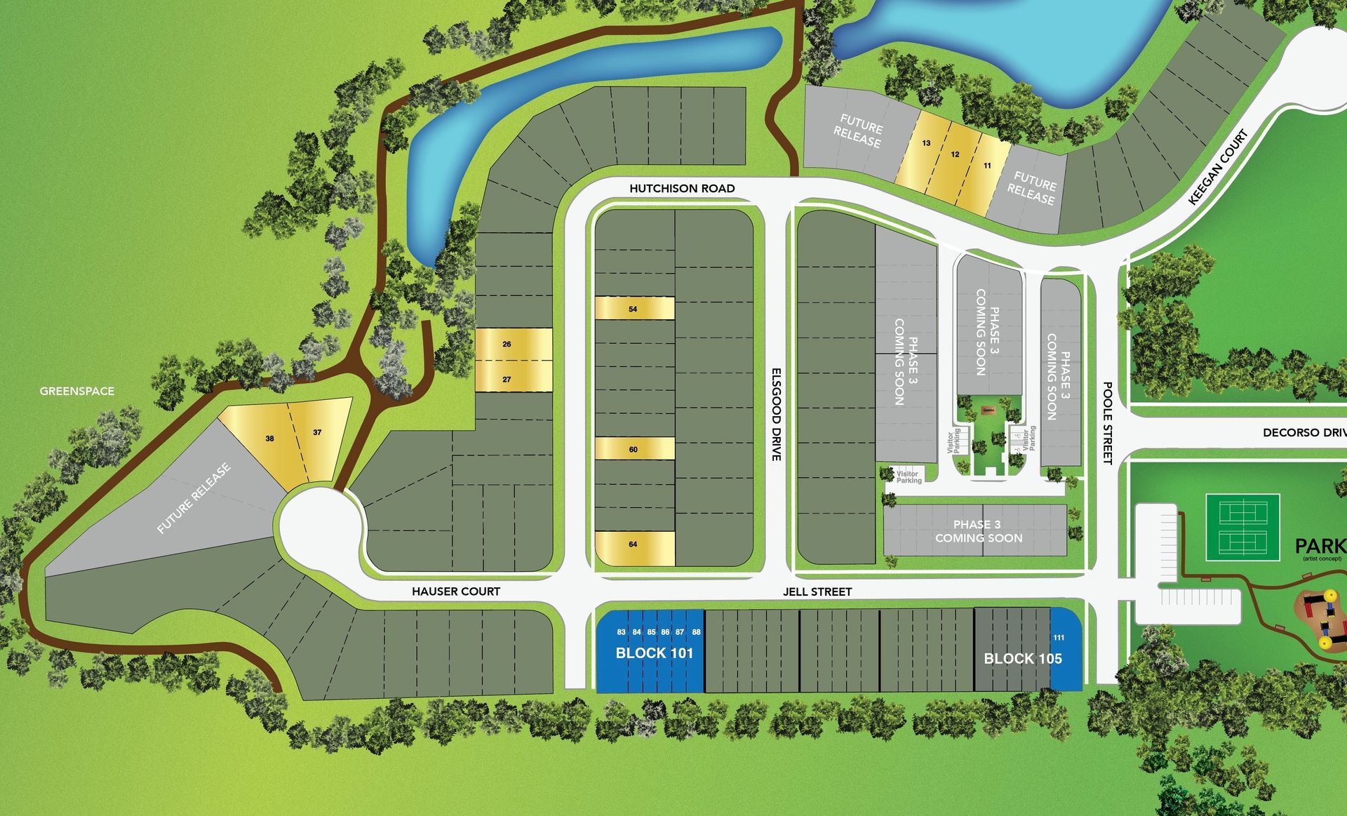 Royal Valley Phase 2 site map