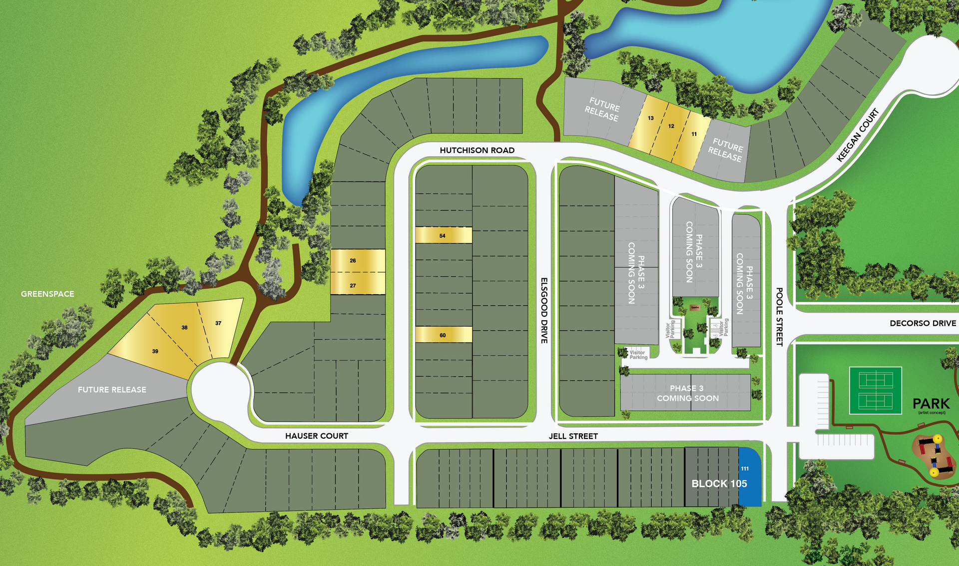 Royal Valley by Mikmada Homes site map