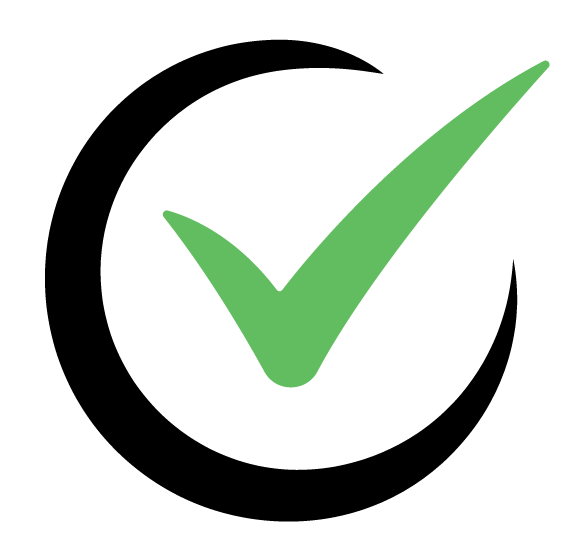 green checkmark