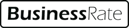 BusinessRate logo in black and gray text on a white background