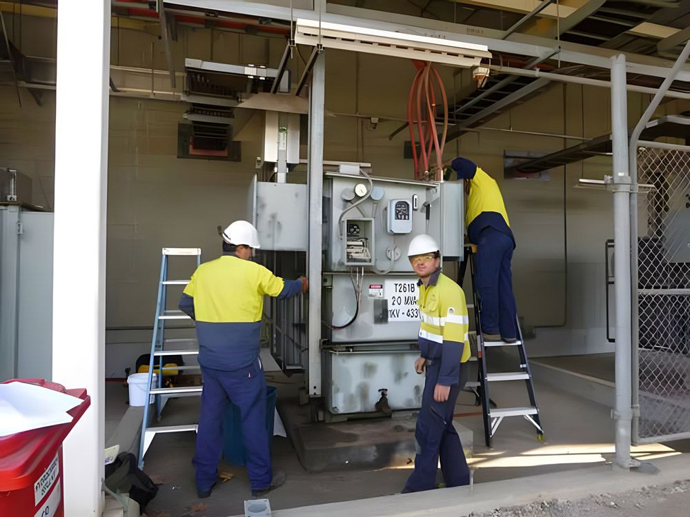 Three  Men Workers — Local Electricians in Lavington, NSW