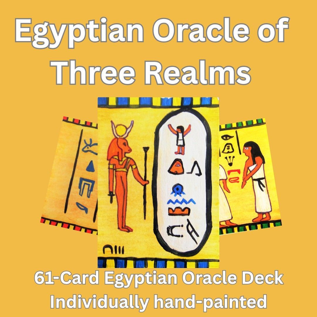 Egyptian oracle cards