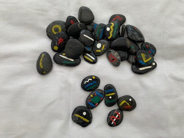 Native American Indian rune stones