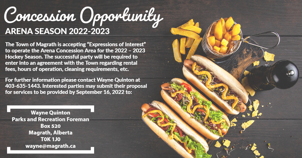 Concession Opportunity