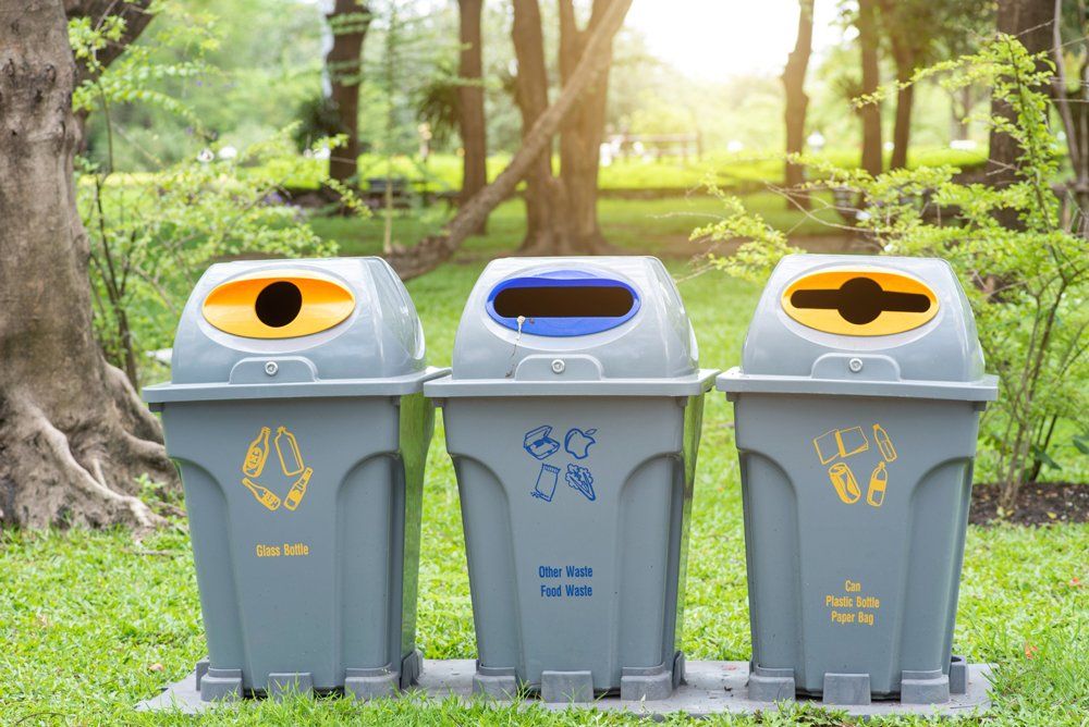 Three Trash Bins — Clinton, MO — Golden Valley Disposal LLC